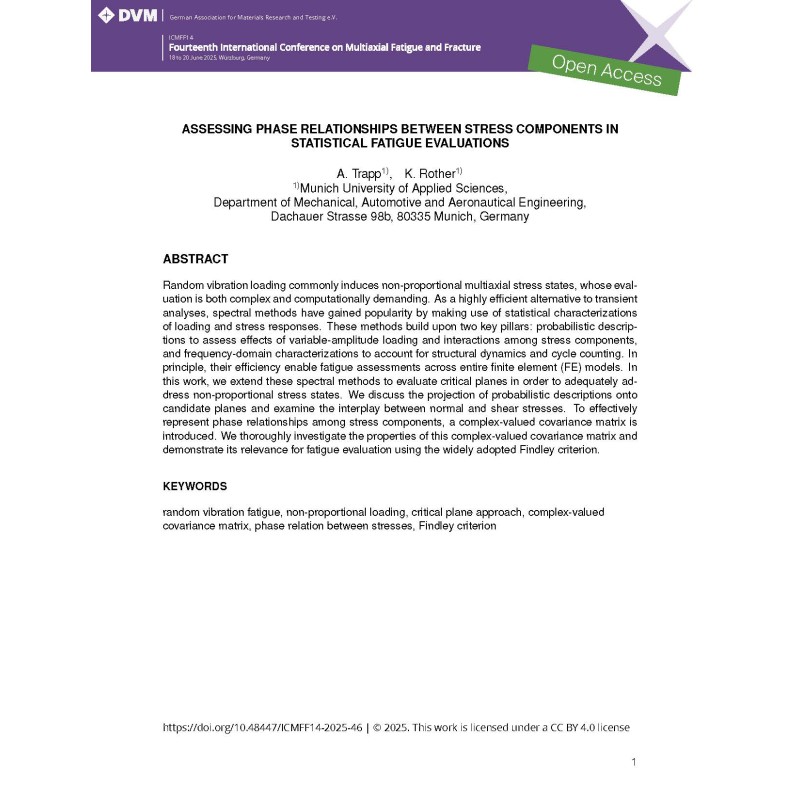 Assessing Phase Relationships Between Stress Components in…